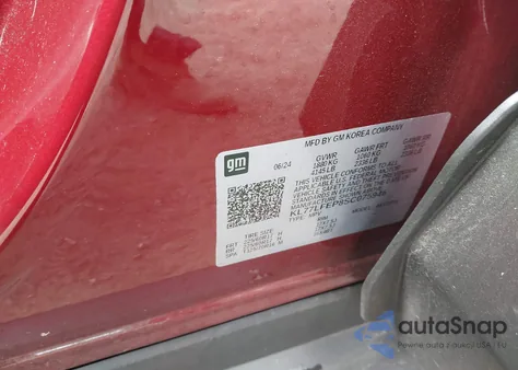 2025 Chevrolet Trax Fwd Ls z USA, uszkodzony, nr VIN KL77LFEP8SC075946